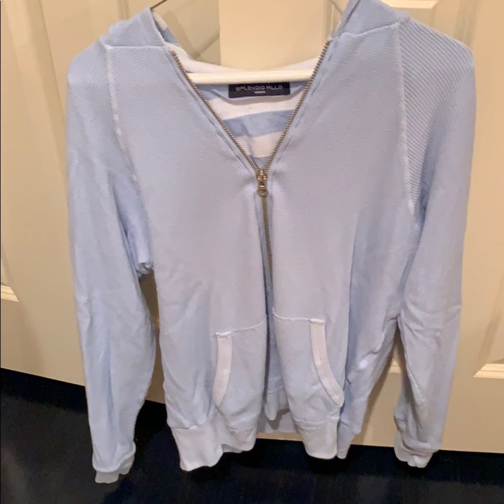 Splendid Mills Zip Up Sweatshirt